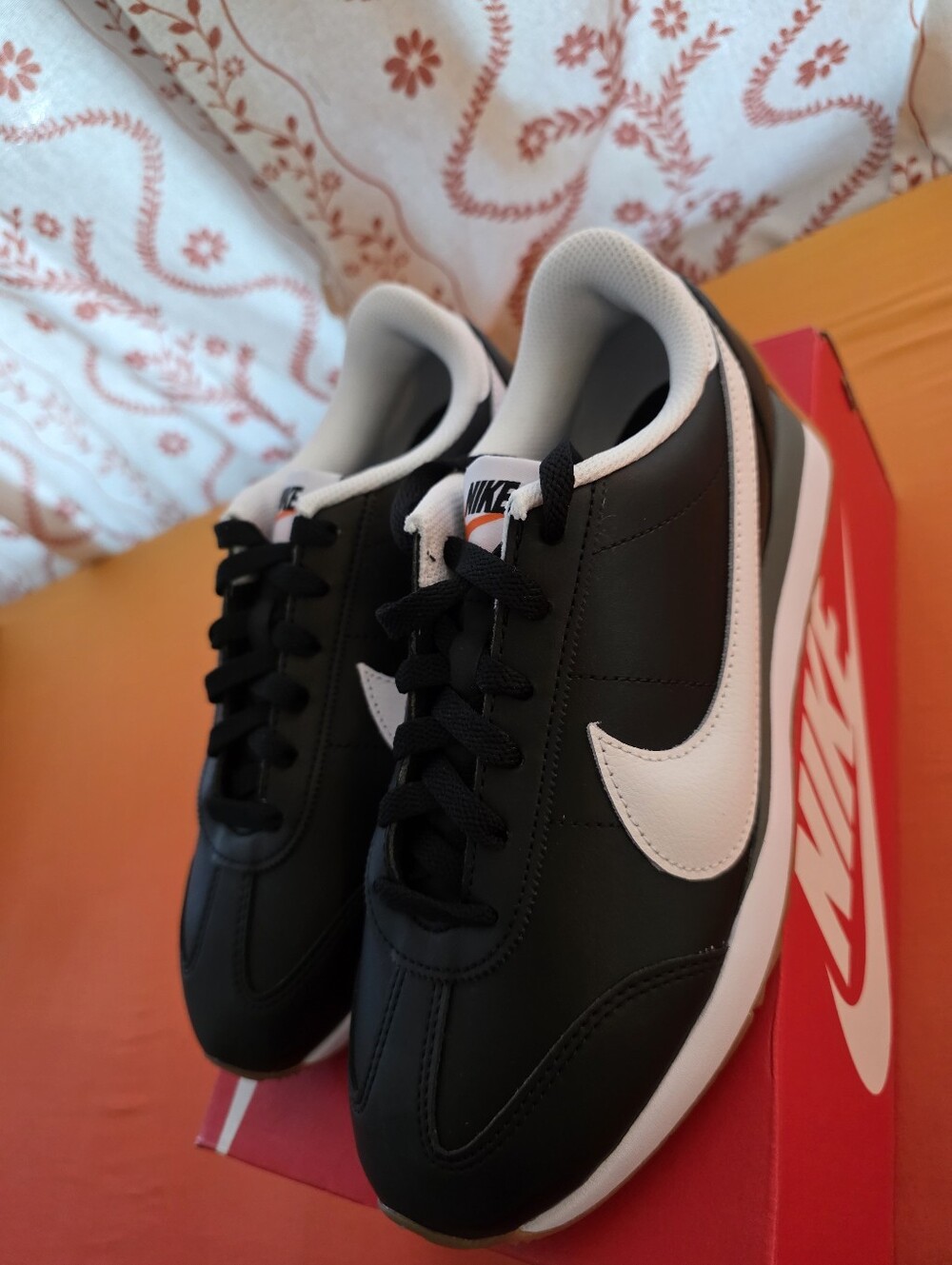 Nike Black and White Pacific LTR Sneakers